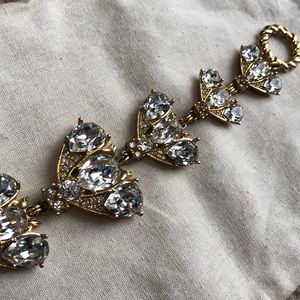 VINTAGE CHRISTIAN DIOR - costume jewelry bug bracelet